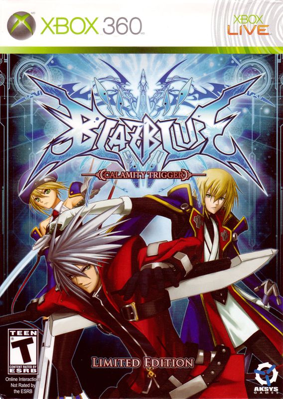 Front Cover for BlazBlue: Calamity Trigger (Limited Edition) (Xbox 360)