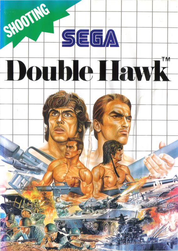 Front Cover for Double Hawk (SEGA Master System)
