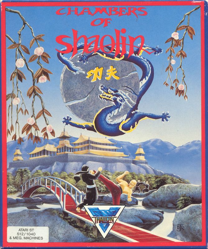 Front Cover for Chambers of Shaolin (Atari ST)