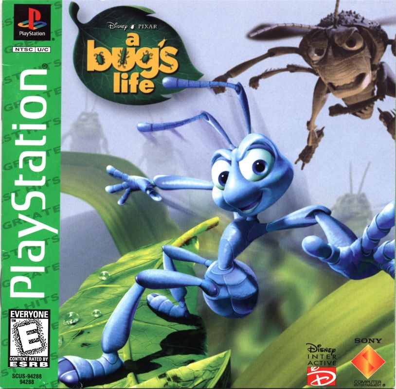 Front Cover for Disney•Pixar A Bug's Life (PlayStation) (Greatest Hits)