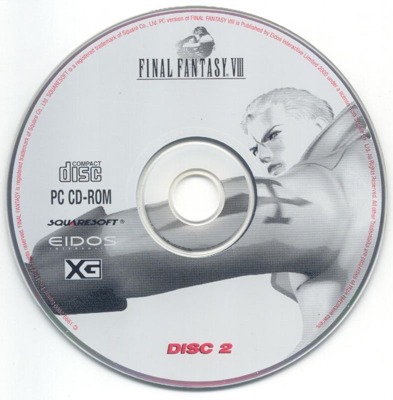 Media for Final Fantasy VIII (Windows): Disc 2