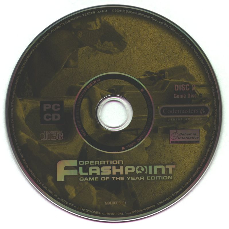 Media for Operation Flashpoint: Game of the Year Edition (Windows): Disc 2