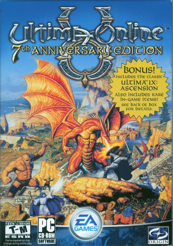 Front Cover for Ultima Online: 7th Anniversary Edition (Windows)