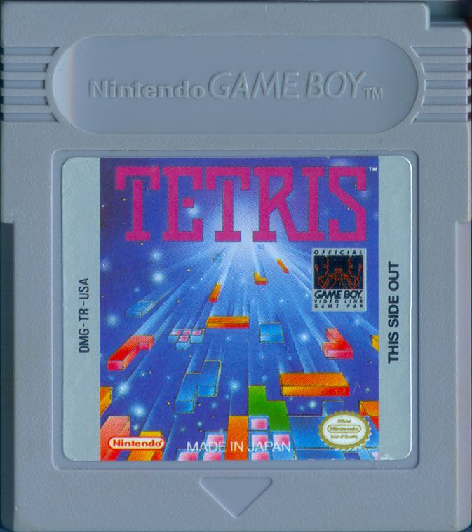Media for Tetris (Game Boy) (Alternate Cartridge Sticker)