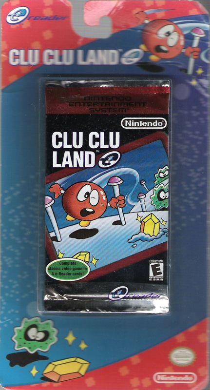 Front Cover for Clu Clu Land (Game Boy Advance) (e-Reader)