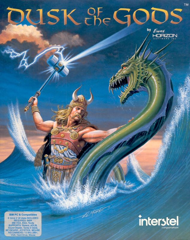 Front Cover for Dusk of the Gods (DOS)