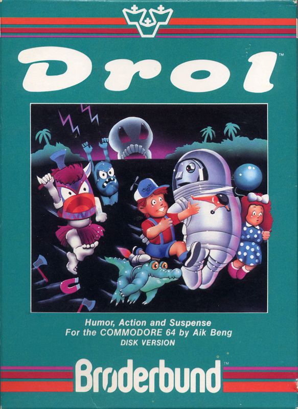 Front Cover for Drol (Commodore 64)