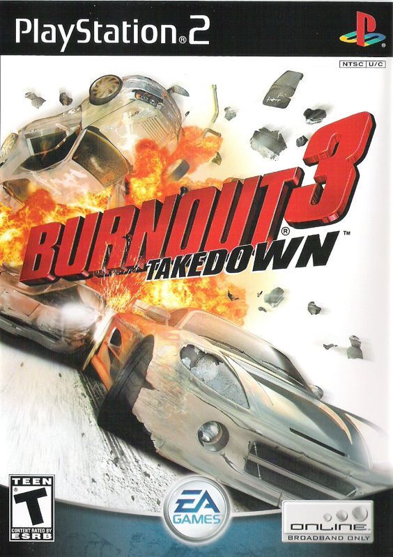 Front Cover for Burnout 3: Takedown (PlayStation 2)