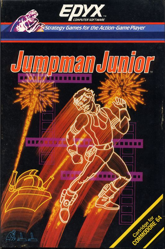 Front Cover for Jumpman Junior (Commodore 64)