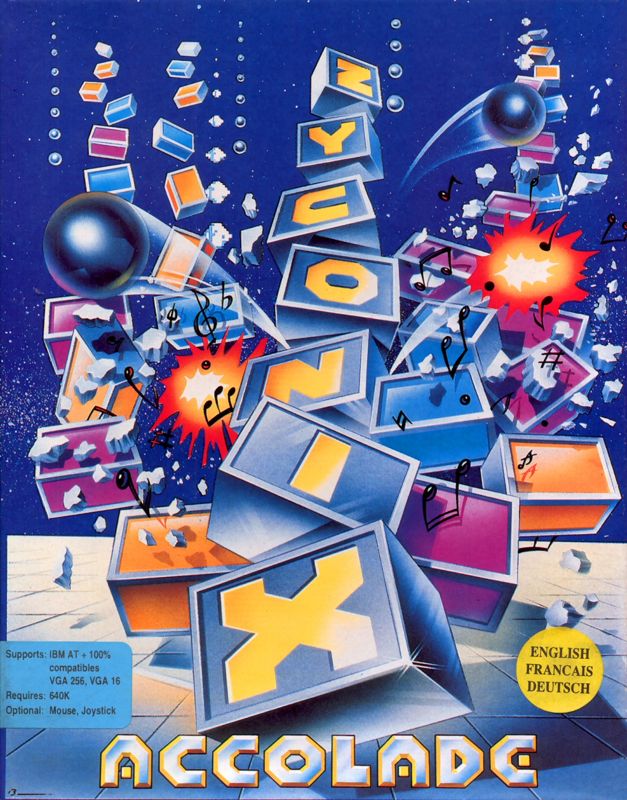 Front Cover for Zyconix (DOS)