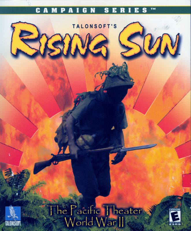 Front Cover for TalonSoft's Rising Sun (Windows)