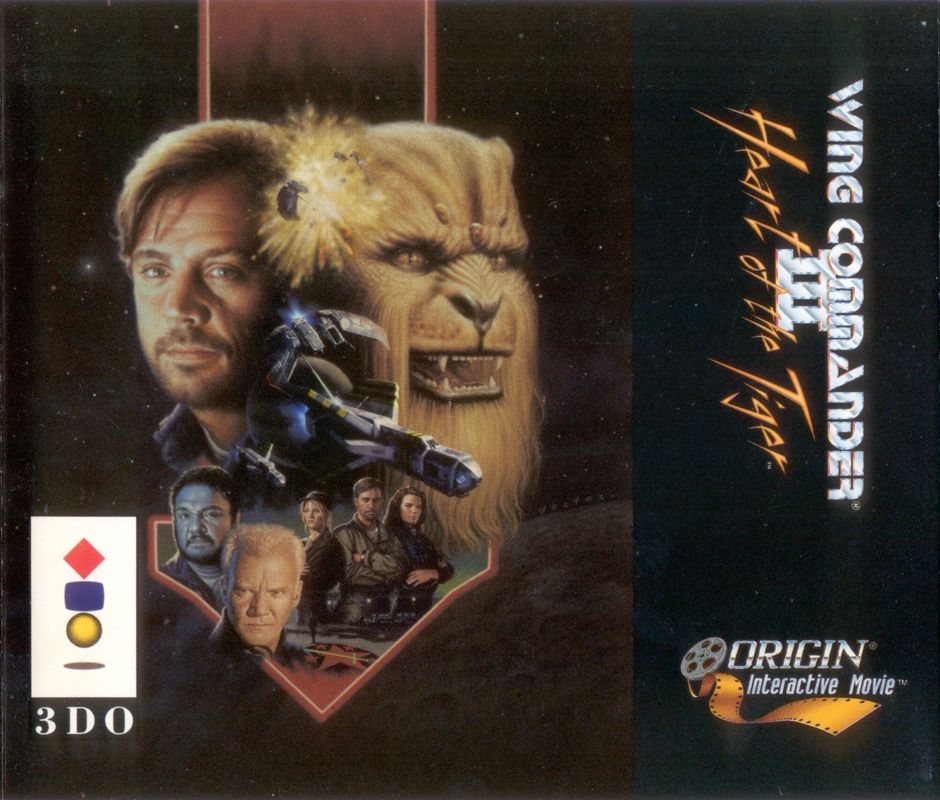 Front Cover for Wing Commander III: Heart of the Tiger (3DO)