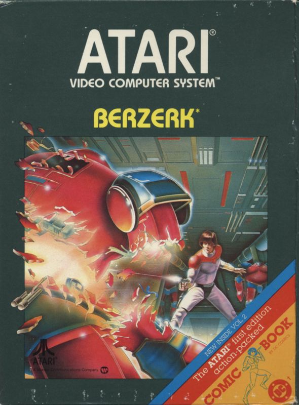 Front Cover for Berzerk (Atari 2600)