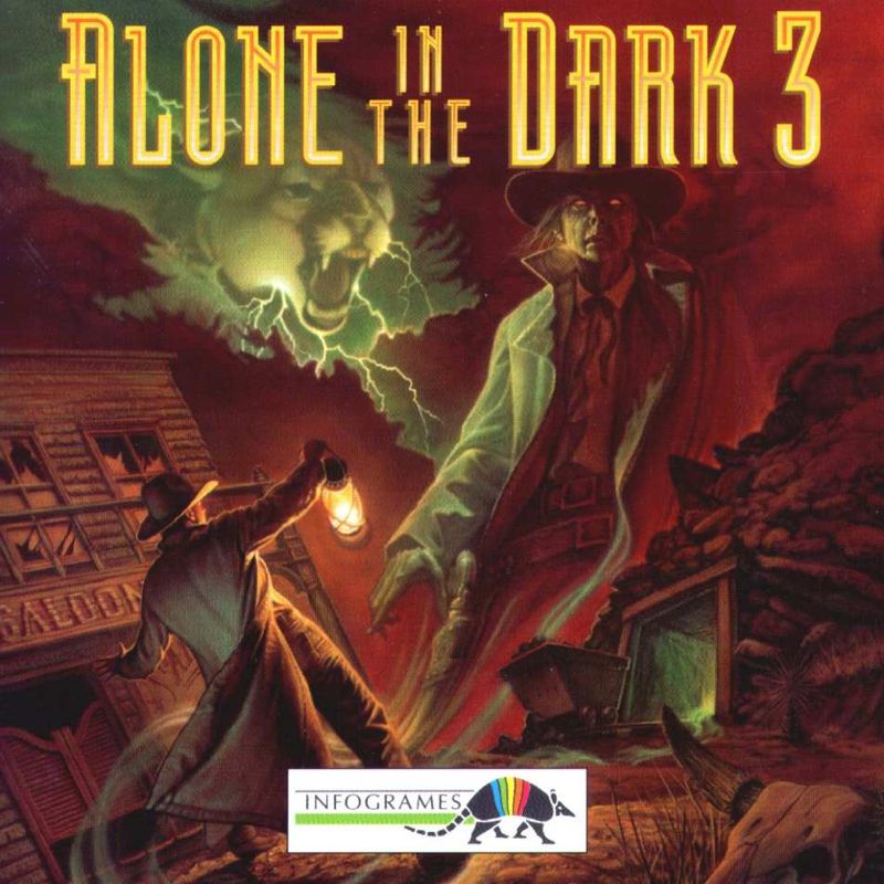 Other for Alone in the Dark 3 (DOS): Jewel Case - Front