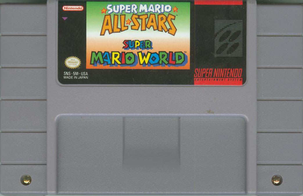 Media for Super Mario All-Stars + Super Mario World (SNES)
