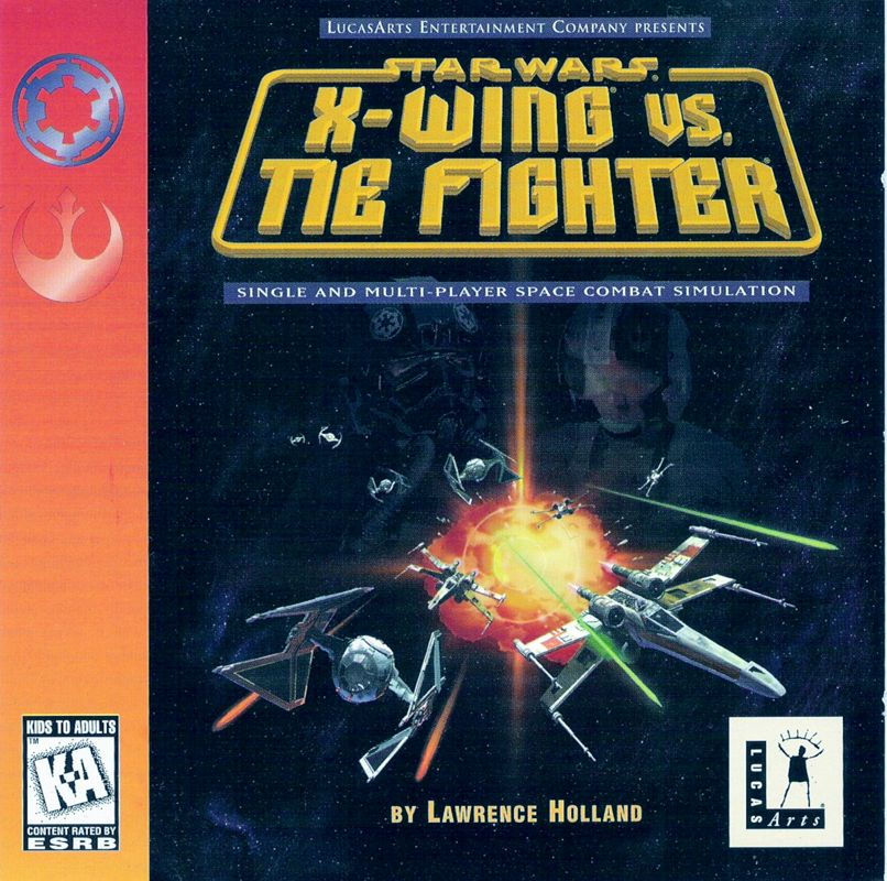 Other for Star Wars: X-Wing Vs. TIE Fighter (Windows): Jewel Case - Front