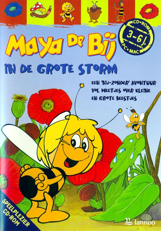 Front Cover for Maya the Bee: What a Thunderstorm (Macintosh and Windows)