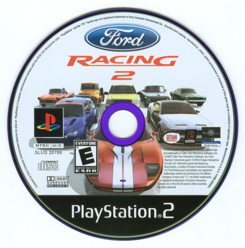 Media for Ford Racing 2 (PlayStation 2)