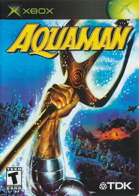 Front Cover for Aquaman: Battle for Atlantis (Xbox)