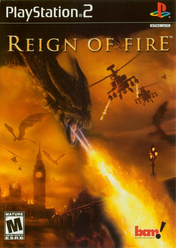 Front Cover for Reign of Fire (PlayStation 2)
