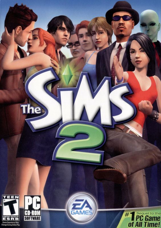 Front Cover for The Sims 2 (Windows)