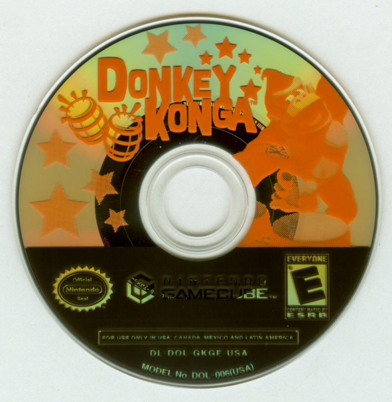 Media for Donkey Konga (GameCube) (Bundled with Bongos)