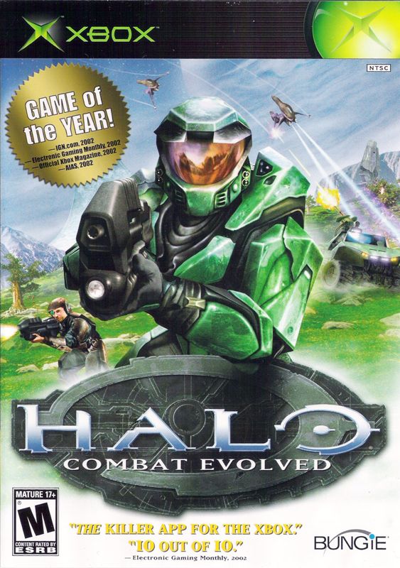 Front Cover for Halo: Combat Evolved (Xbox) (2nd release)