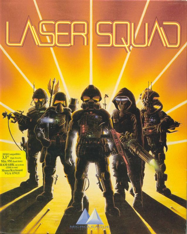 Front Cover for Laser Squad (DOS)