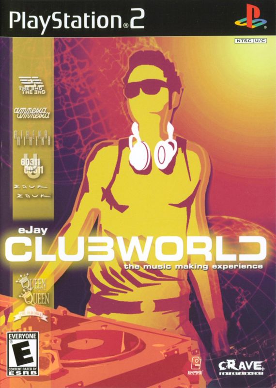 Front Cover for eJay ClubWorld (PlayStation 2)