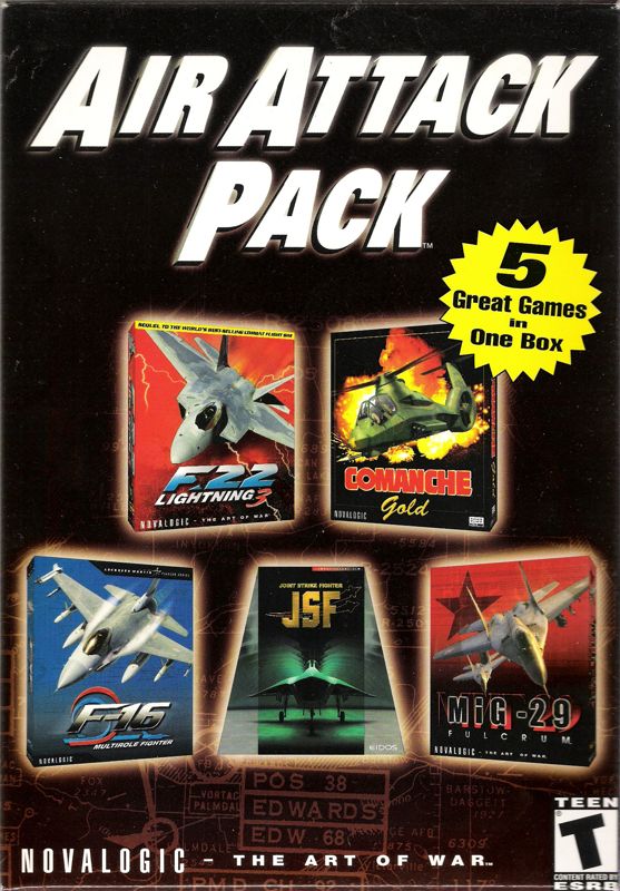 Front Cover for Air Attack Pack (Windows)