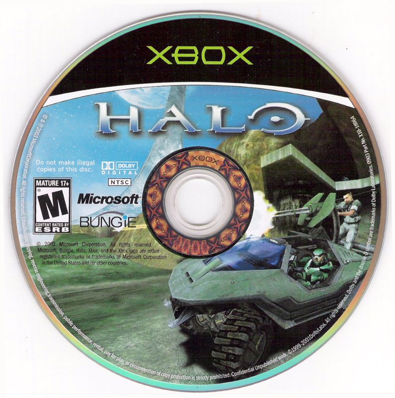 Media for Halo: Combat Evolved (Xbox) (2nd release)