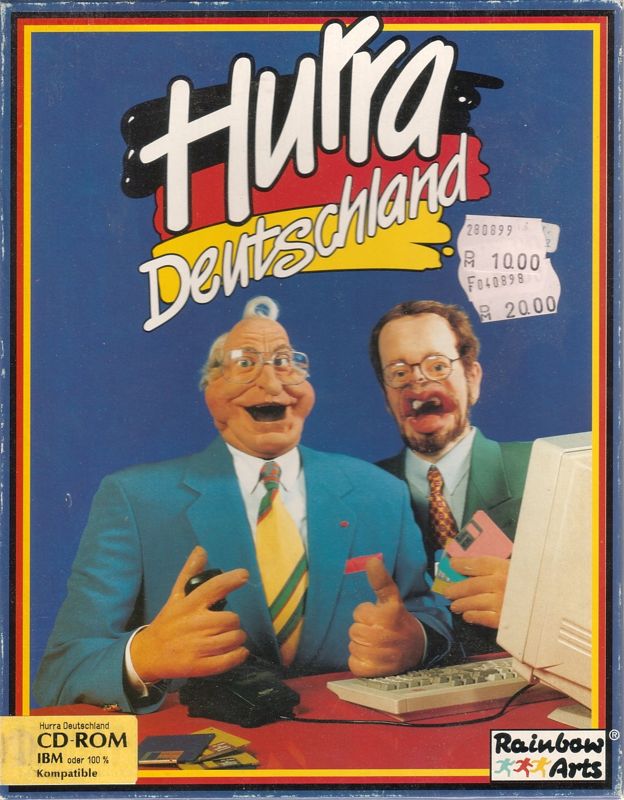 Front Cover for Hurra Deutschland (DOS) (CD-ROM Release)