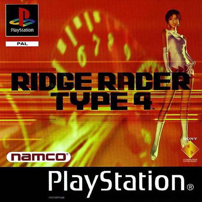 Front Cover for R4: Ridge Racer Type 4 (PlayStation)
