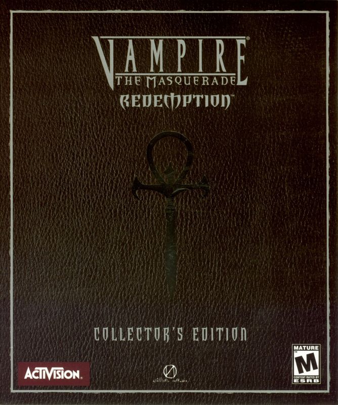 Front Cover for Vampire: The Masquerade - Redemption (Collector's Edition) (Windows)