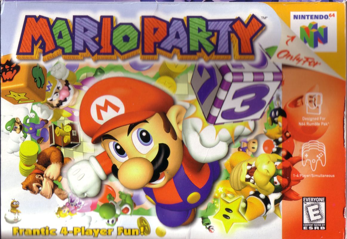 Front Cover for Mario Party (Nintendo 64)