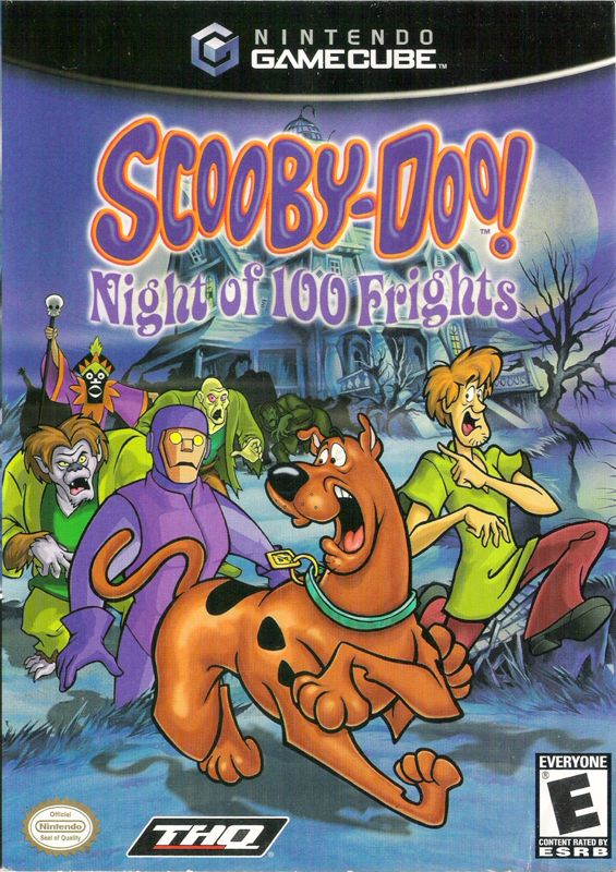 Front Cover for Scooby-Doo!: Night of 100 Frights (GameCube)