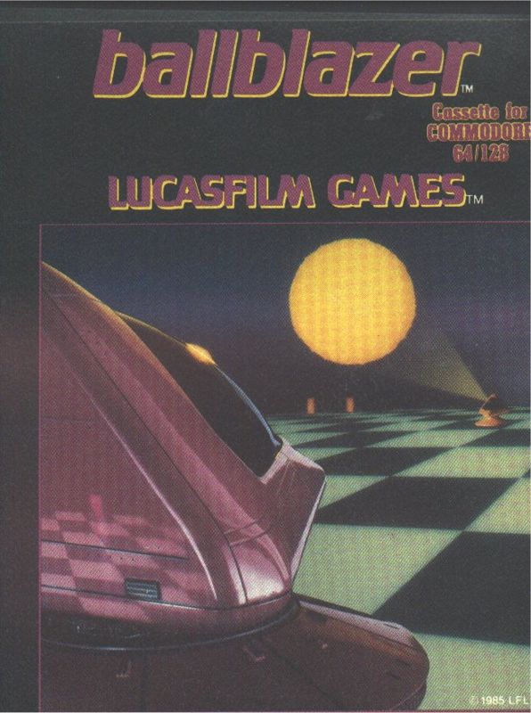 Front Cover for Ballblazer (Commodore 64)
