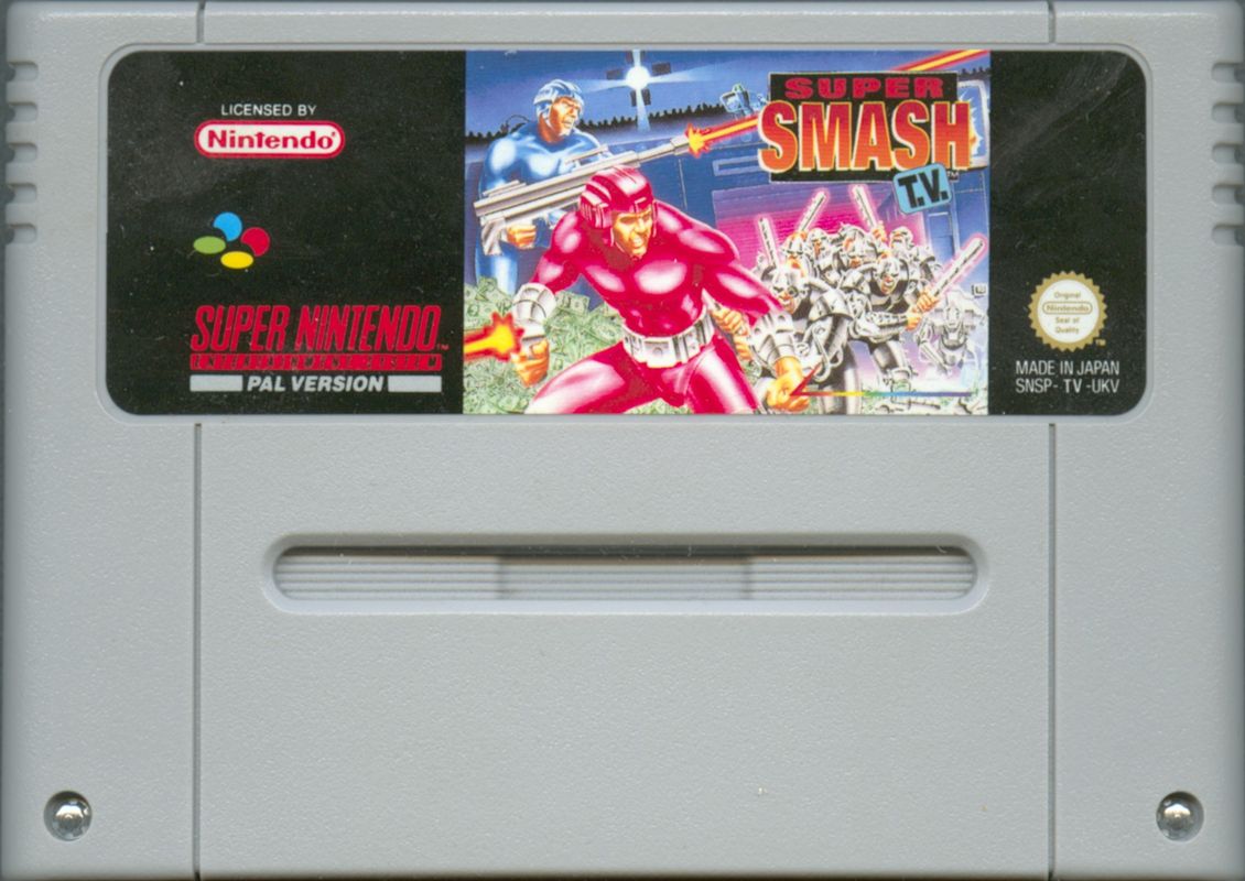 Media for Smash T.V. (SNES)