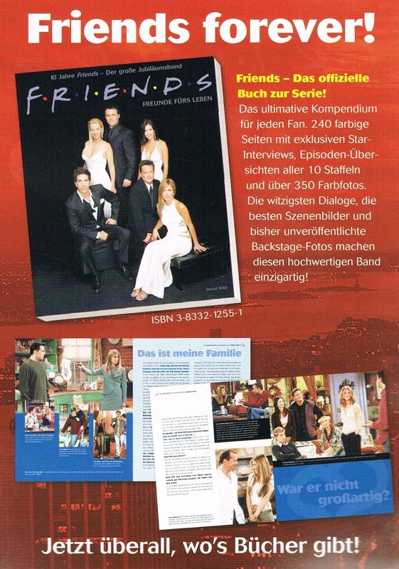 Advertisement for Friends: The One with All the Trivia (Windows): Back