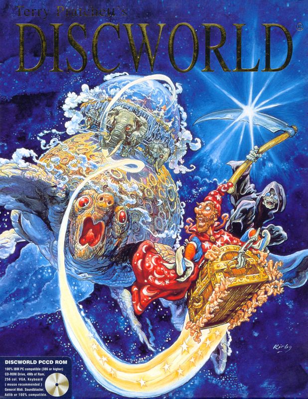 Front Cover for Discworld (DOS) (English voice acting)