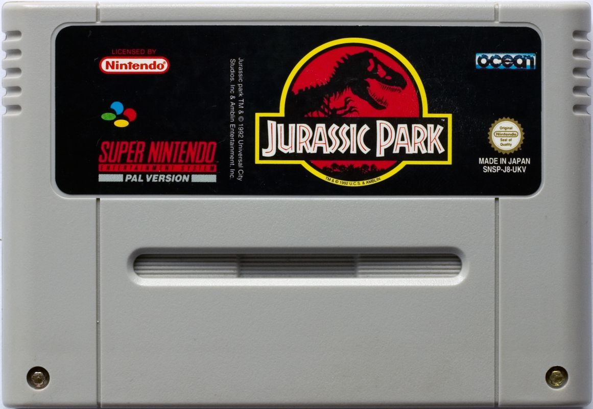 Media for Jurassic Park (SNES)