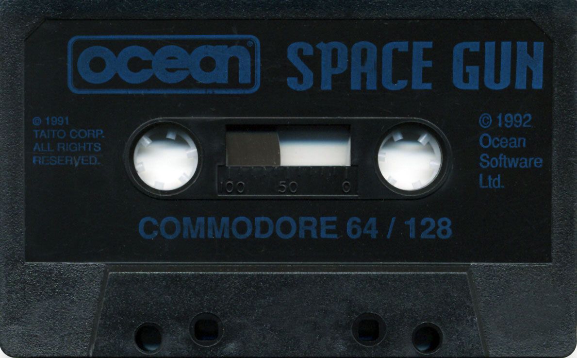 Media for Space Gun (Commodore 64)