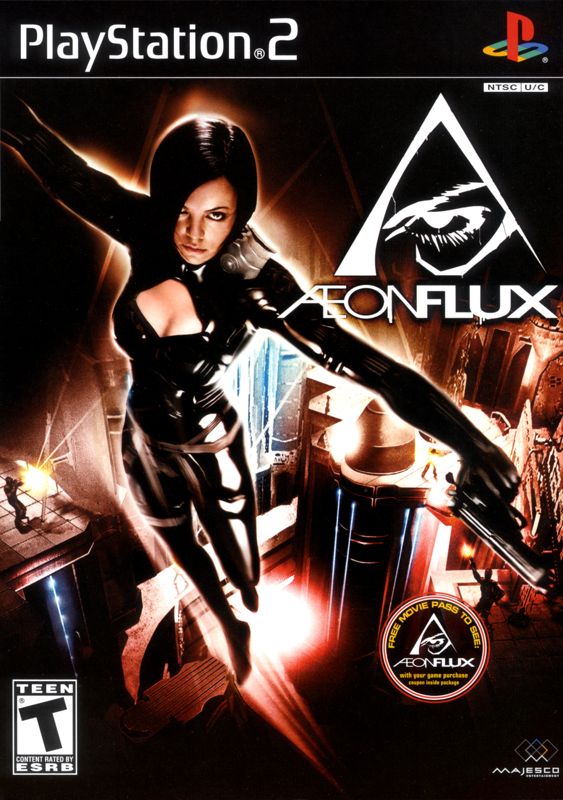 Front Cover for Æon Flux (PlayStation 2)