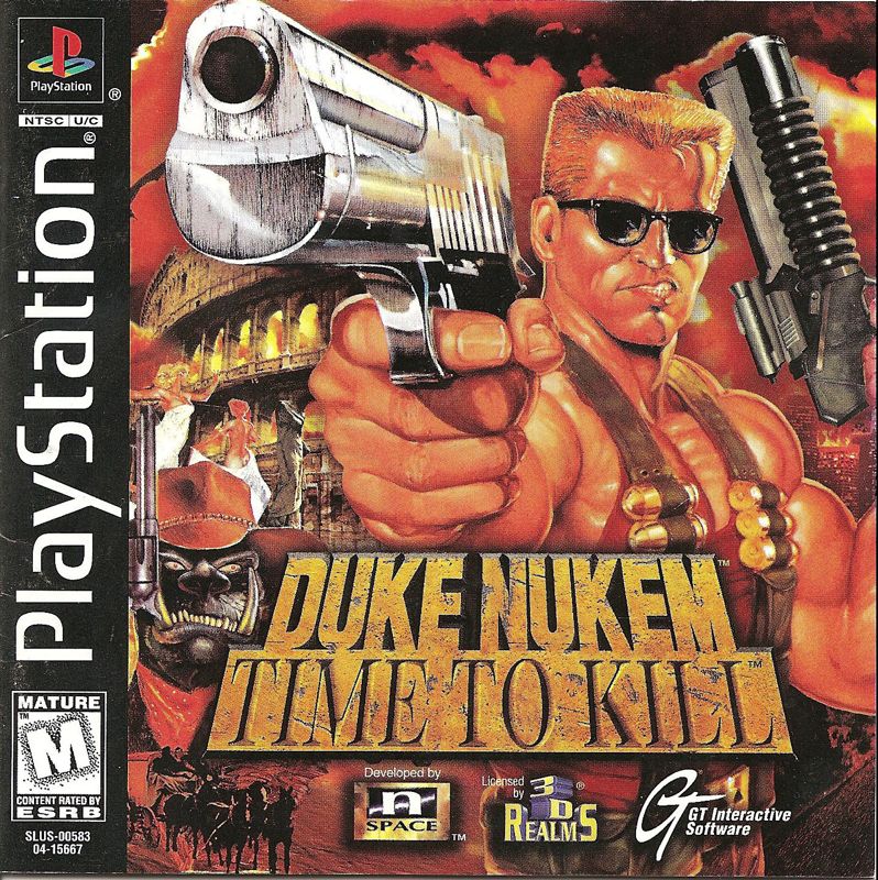 Front Cover for Duke Nukem: Time to Kill (PlayStation)