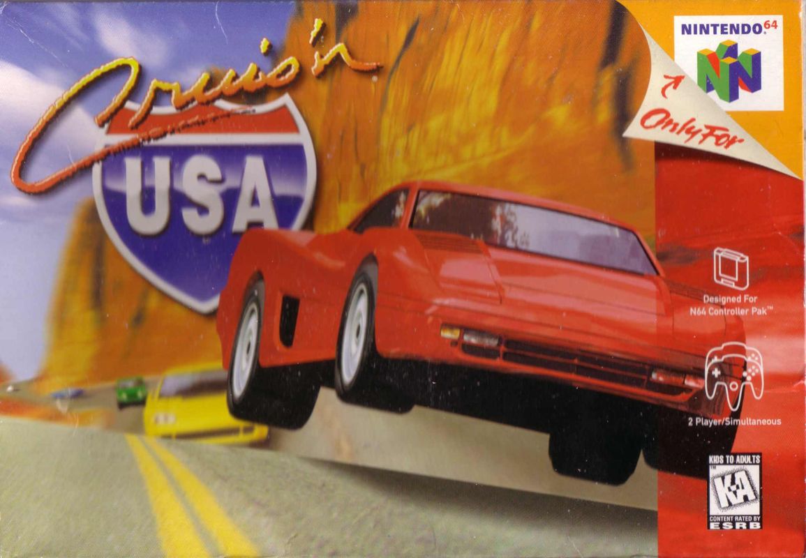 Front Cover for Cruis'n USA (Nintendo 64)