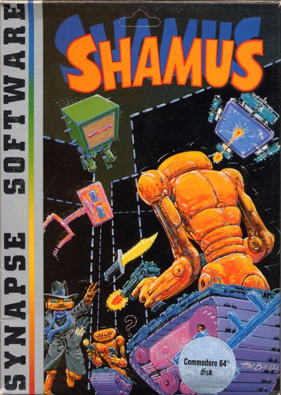 Front Cover for Shamus (Commodore 64)