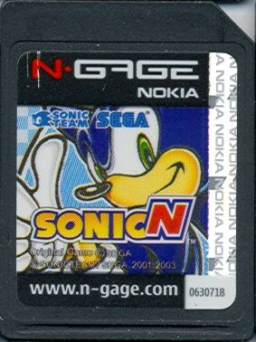 Media for Sonic Advance (N-Gage)