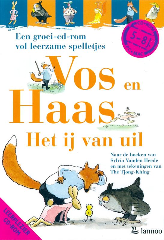 Front Cover for Vos en Haas: Het ij van uil (Macintosh and Windows)
