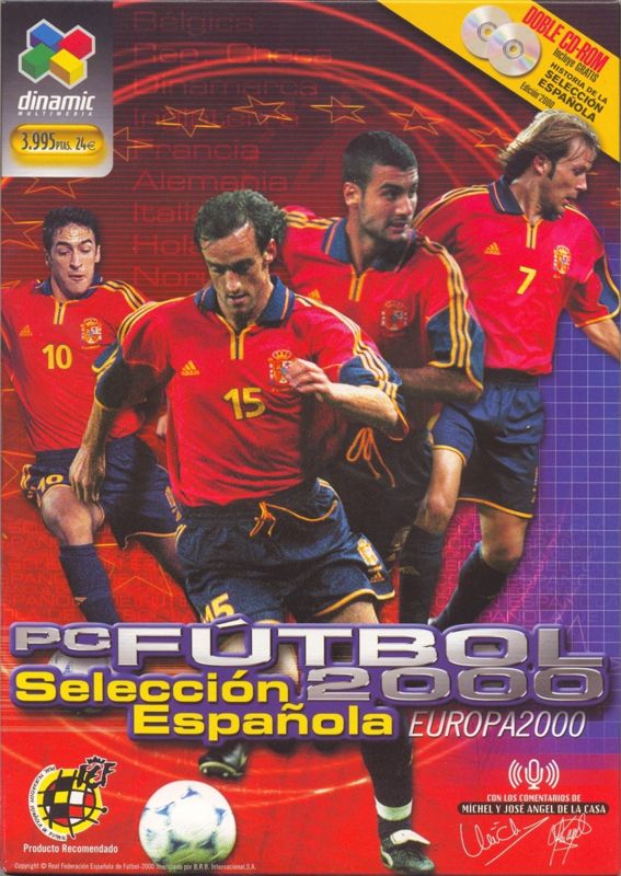Front Cover for PC Fútbol Selección Española Europa 2000 (Windows)