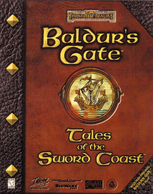 Front Cover for Baldur's Gate: Tales of the Sword Coast (Windows)